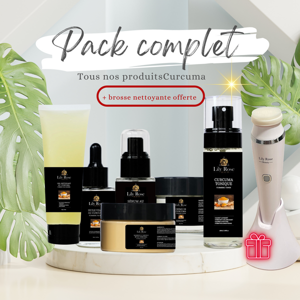 Pack complet + Brosse nettoyante offerte